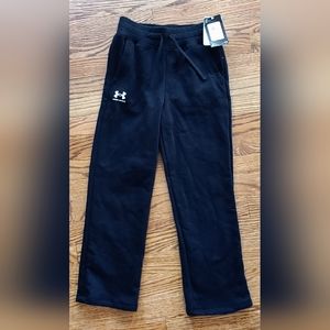 NWT Under Armour Black Fleece Sweat Pants YSM